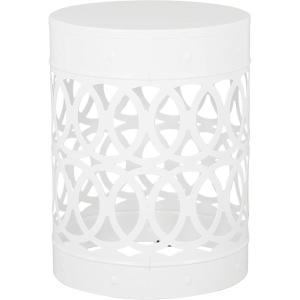 Christopher Knight Home Mellie Outdoor Side Tables – White