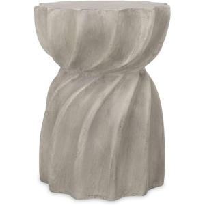 Richie Indoor Contemporary Lightweight Concrete Accent Side Table(Richie concrete Finish)