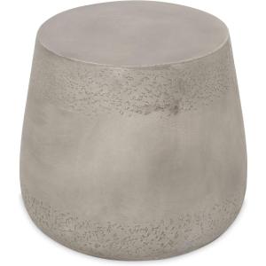 Richie Indoor Contemporary Lightweight Concrete Accent Side Table(Sidne concrete Finish)