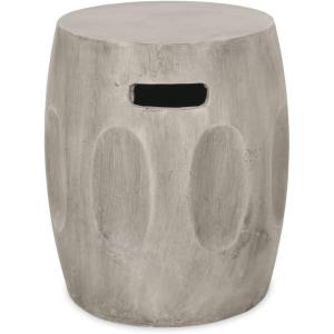 Richie Indoor Contemporary Lightweight Concrete Accent Side Table(Spence concrete Finish)