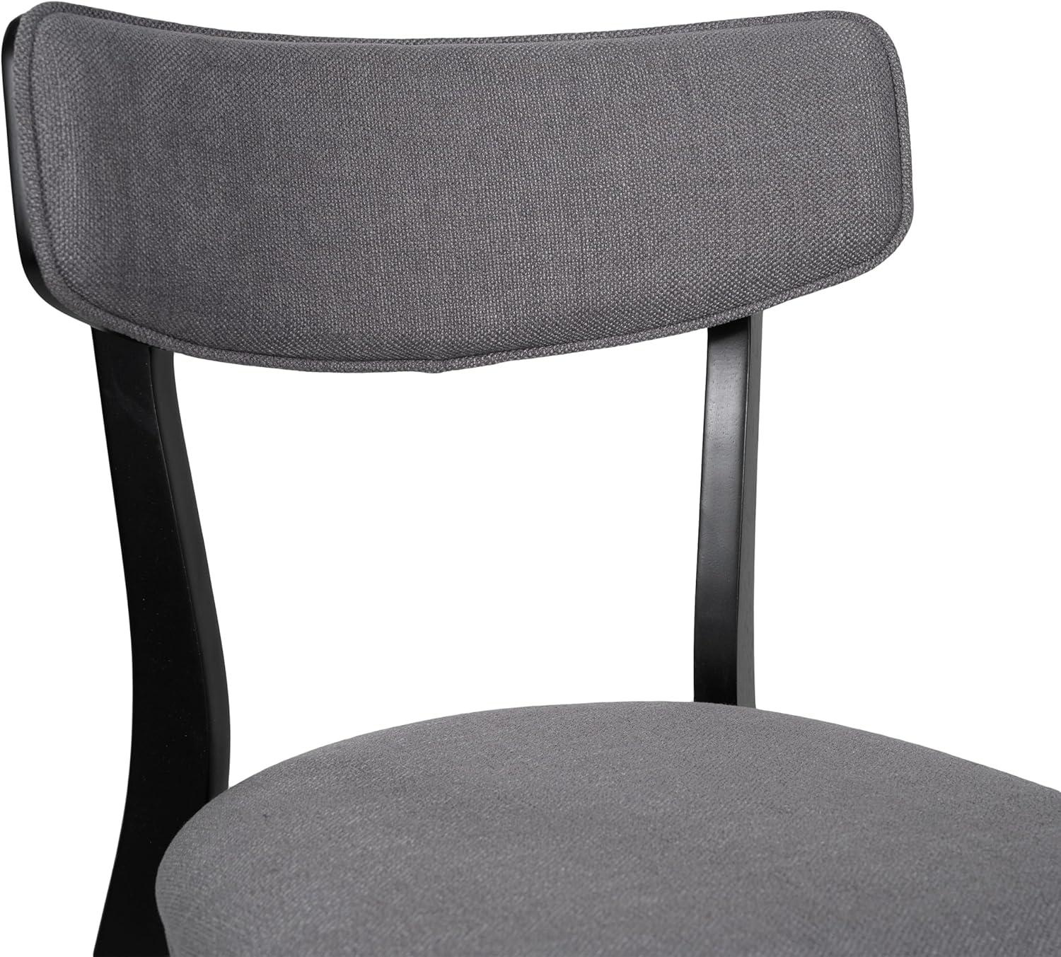 image:imageChazz Upholstered Dining Chairs Light BeigeMatte Black Set of 2Chaz dark GrayMatte Black