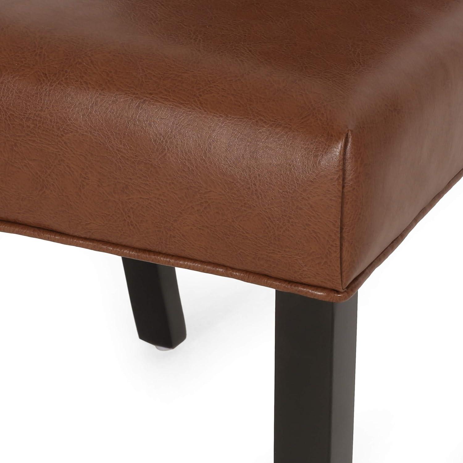 image:imageChristopher Knight Home Harriet Dining Chair Sets Dark BrownCognac Brown Dark Brown