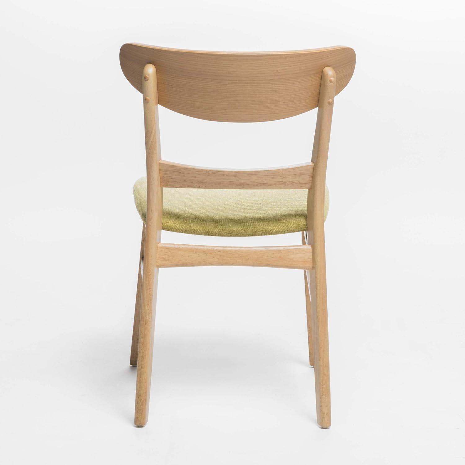 image:imageChristopher Knight Home Idalia Dining Chairs 2Pcs Set Green Tea Oak Finish
