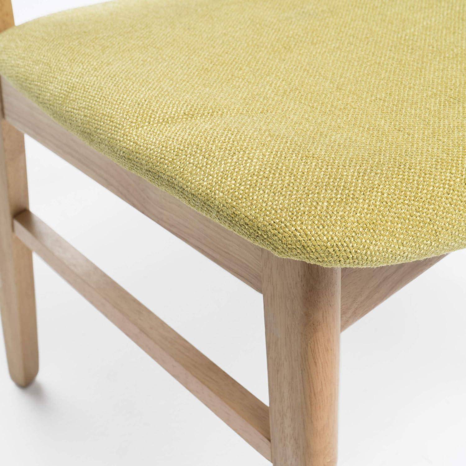 image:imageChristopher Knight Home Idalia Dining Chairs 2Pcs Set Green Tea Oak Finish