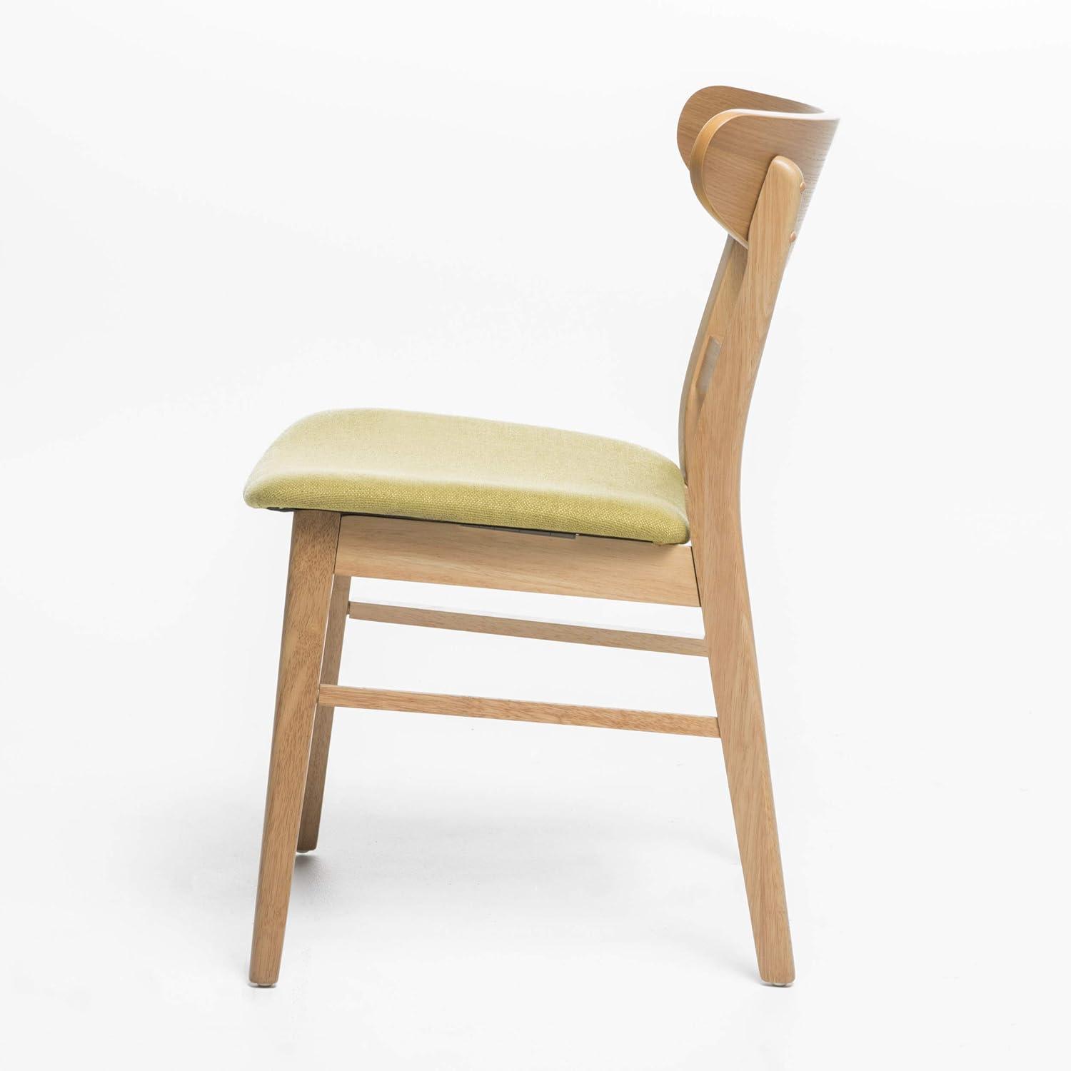 image:imageChristopher Knight Home Idalia Dining Chairs 2Pcs Set Green Tea Oak Finish