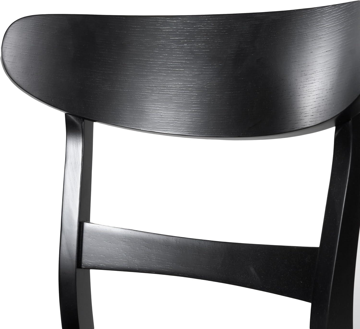 image:imageChristopher Knight Home Idalia Upholstered Dining Chairs Light GrayMatte Black Set of 2Dark Gray Matte Black