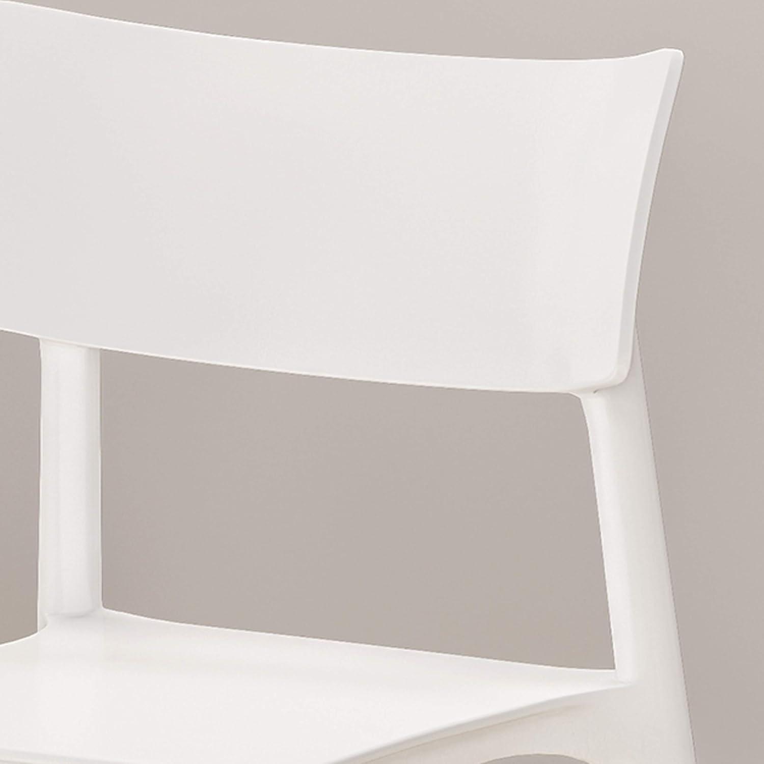 image:imageChristopher Knight Home Isabel Modern Dining Chair with Beech Wood Legs Set of 2 White and Natural
