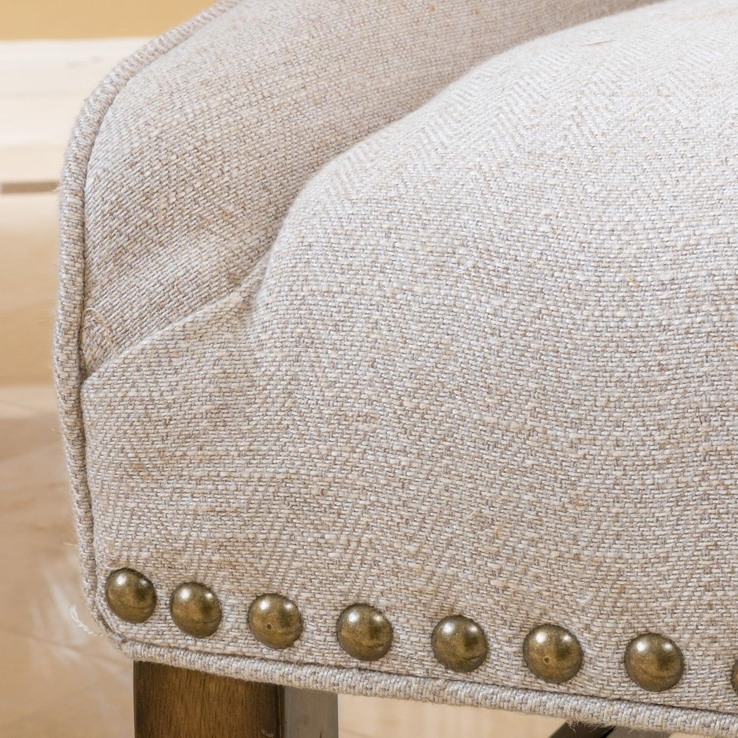 image:imageChristopher Knight Home James Fabric Dining Chair Wood Natural