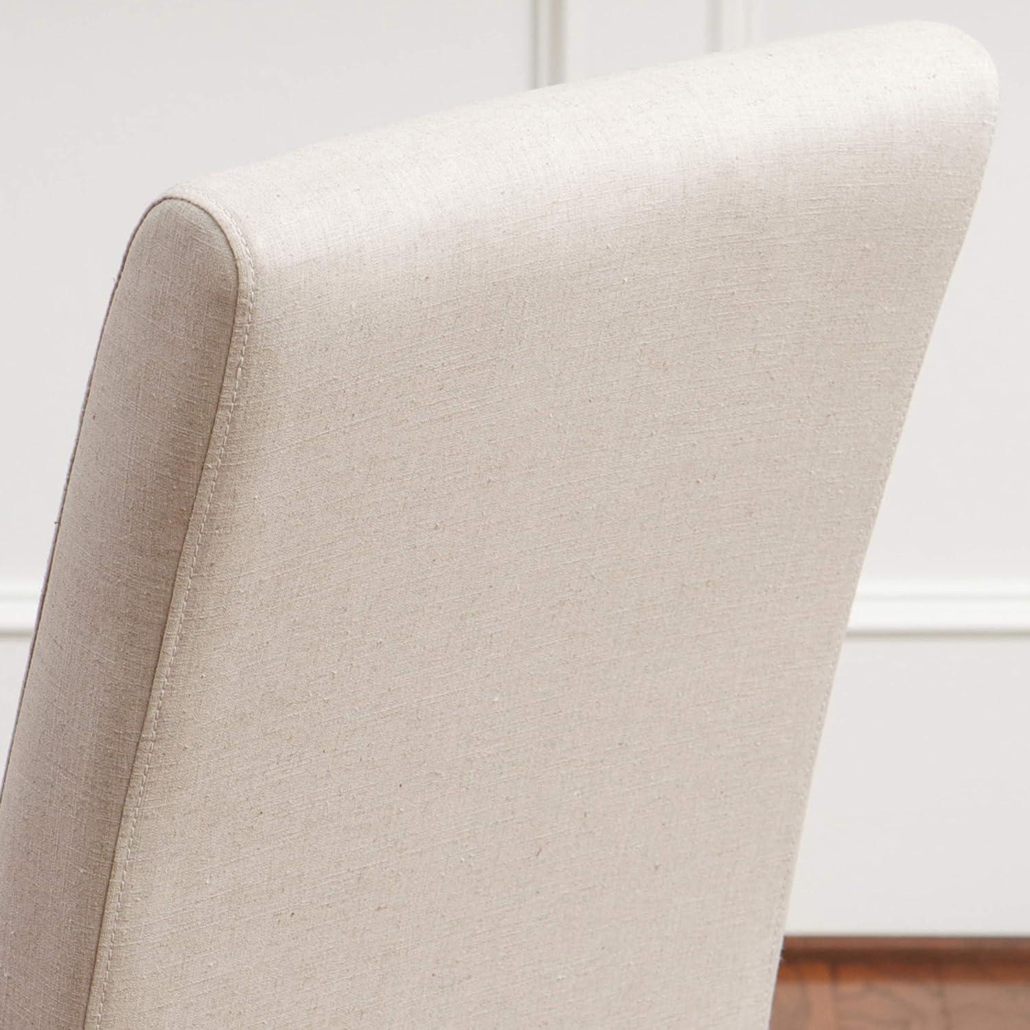 image:imageChristopher Knight Home Pertica Linen Dining Chairs 2Pcs Set Natural