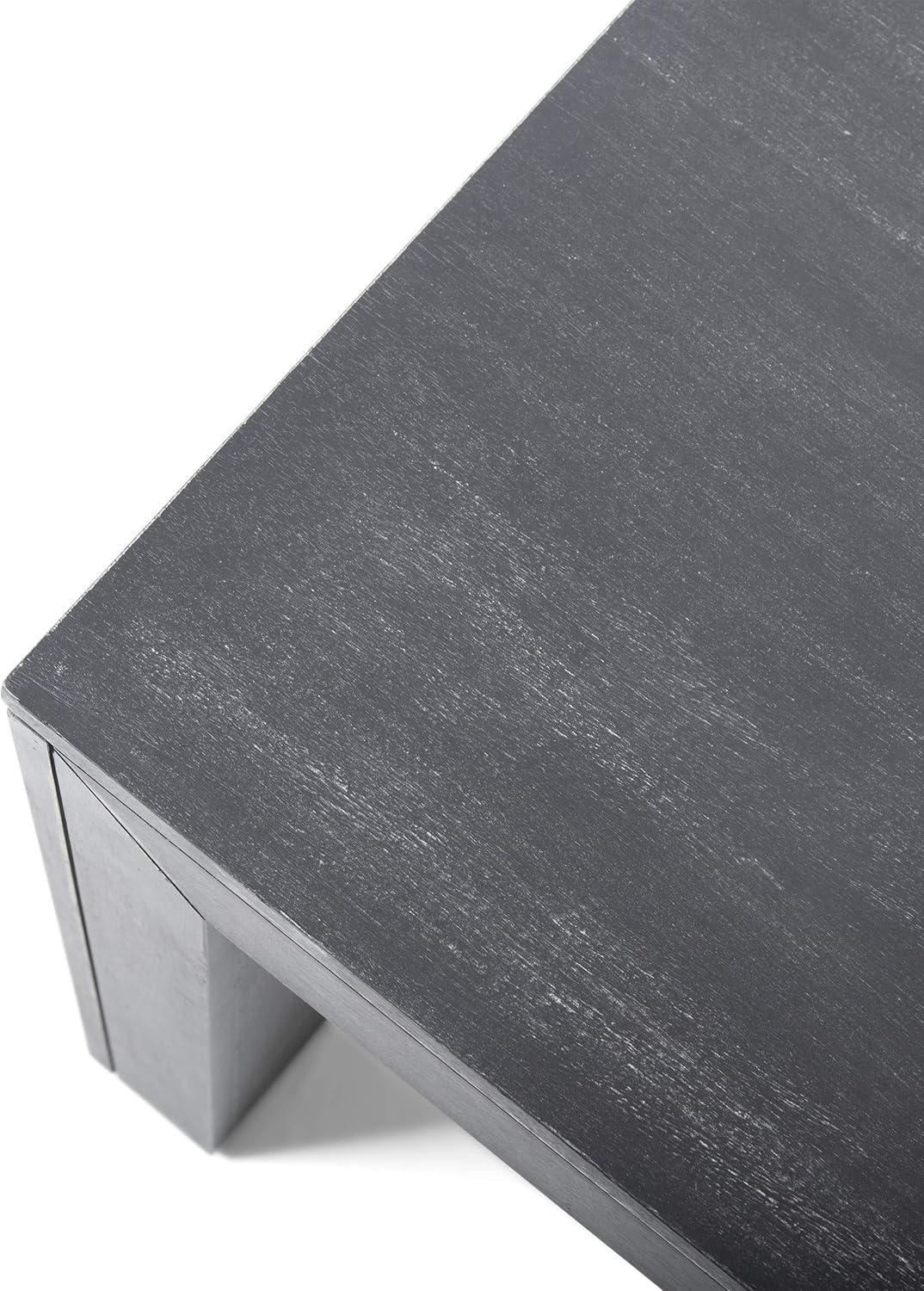 image:imageIvy Farmhouse Acacia Wood Dining Bench Light Gray OakBlack