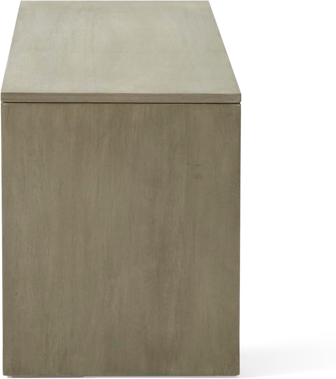 image:imageIvy Farmhouse Acacia Wood Dining Bench Light Gray OakLight Gray Oak