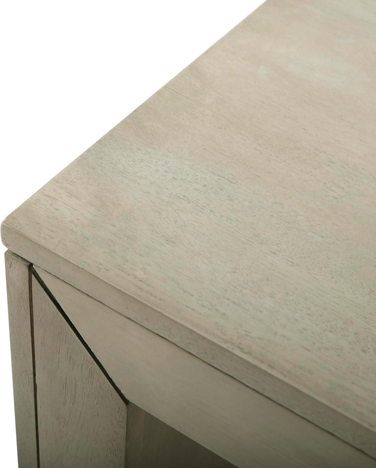 image:imageIvy Farmhouse Acacia Wood Dining Bench Light Gray OakLight Gray Oak