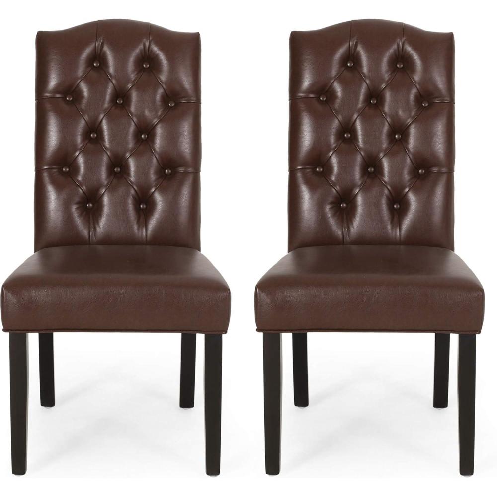 image:imageChristopher Knight Home Harriet Dining Chair Sets Dark BrownDark Brown