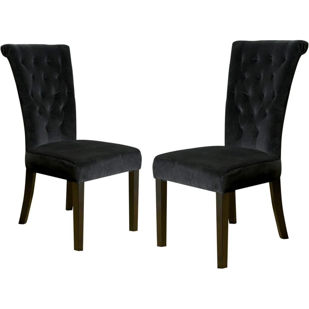 image:imageChristopher Knight Home Venetian Velvet Dining Chair BlackBlack
