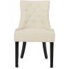 Christopher Knight Home Hayden Tufted Fabric Dining / Accent Chairs, 2-Pcs Set, Beige