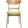 Christopher Knight Home Idalia Dining Chairs, 2-Pcs Set, Green Tea / Oak Finish