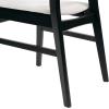 Christopher Knight Home Idalia Upholstered Dining Chairs- Light Gray/Matte Black (Set of 2)(Light Beige + Matte Black)