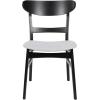 Christopher Knight Home Idalia Upholstered Dining Chairs- Light Gray/Matte Black (Set of 2)(Light Gray + Matte Black)