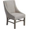 Christopher Knight Home James Fabric Dining Chair, Wood, Natural