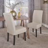 Christopher Knight Home Pertica Fabric Dining Chairs, 2-Pcs Set, Blue(Beige)
