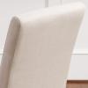 Christopher Knight Home Pertica Linen Dining Chairs, 2-Pcs Set, Natural