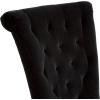 Christopher Knight Home Venetian Velvet Dining Chair, Black(Black)