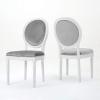 Christopher Knight Home Camille Traditional Velvet Dining Chairs, 2-Pcs Set, Navy Blue / Gloss Black(Horizon Grey / Gloss White)