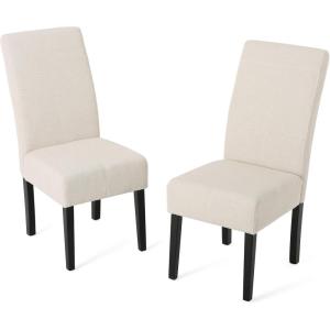 Christopher Knight Home Pertica Fabric Dining Chairs, 2-Pcs Set, Blue(Beige)