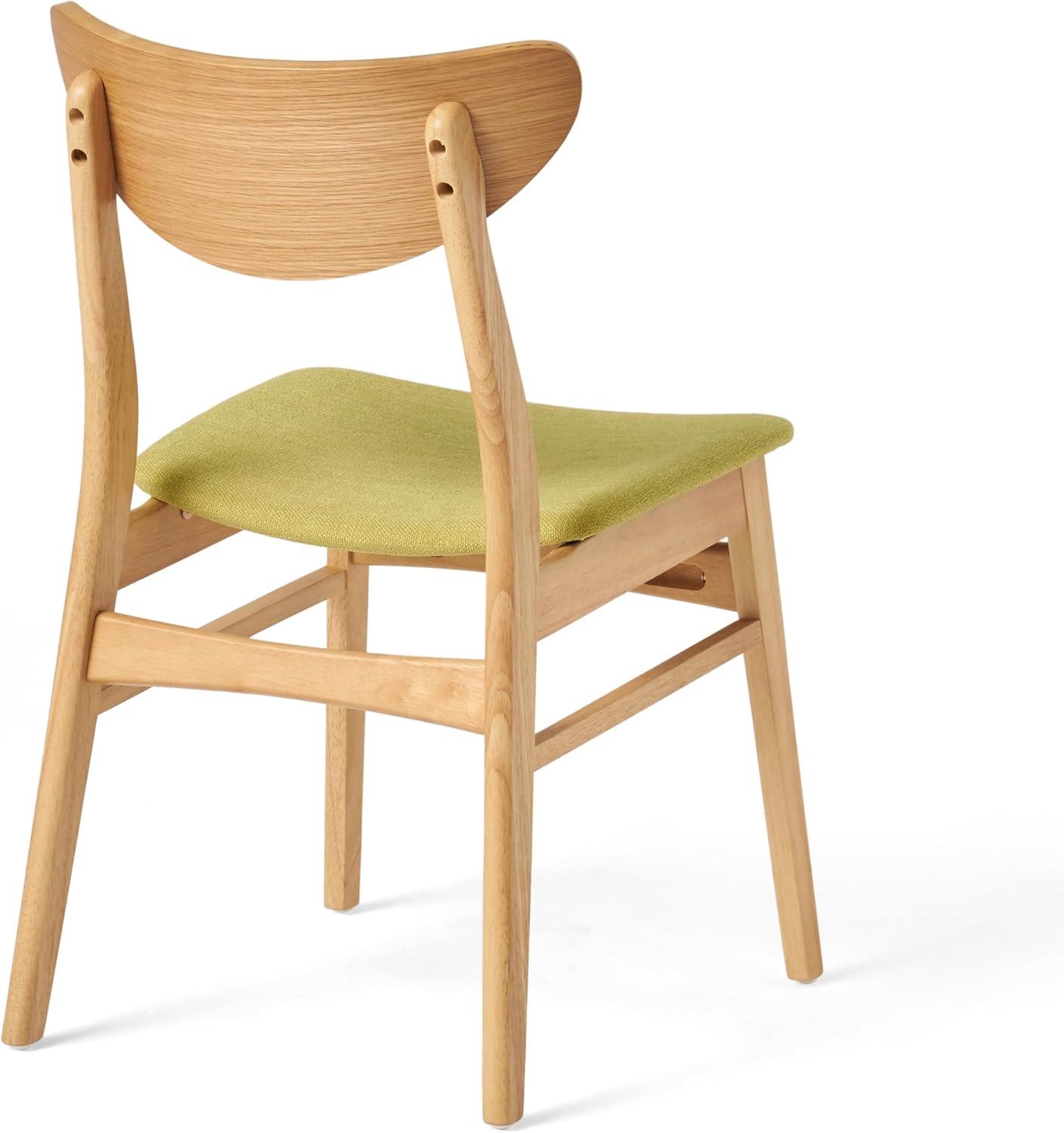 image:imageChristopher Knight Home Anise Fabric Dining Chairs 2Pcs Set Green Tea