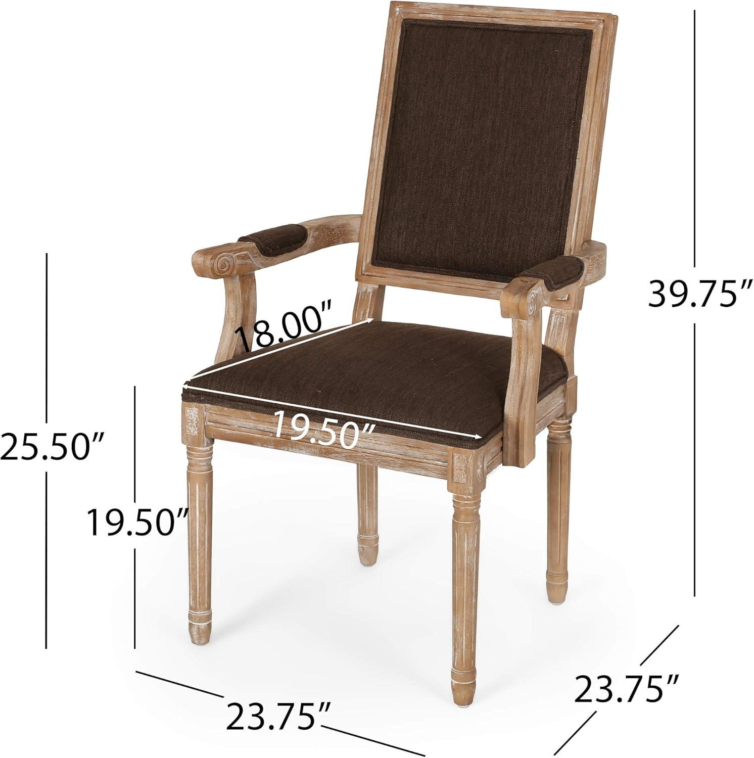 image:imageChristopher Knight Home Maria DINING CHAIR SETS Light Grey NaturalBrown Natural