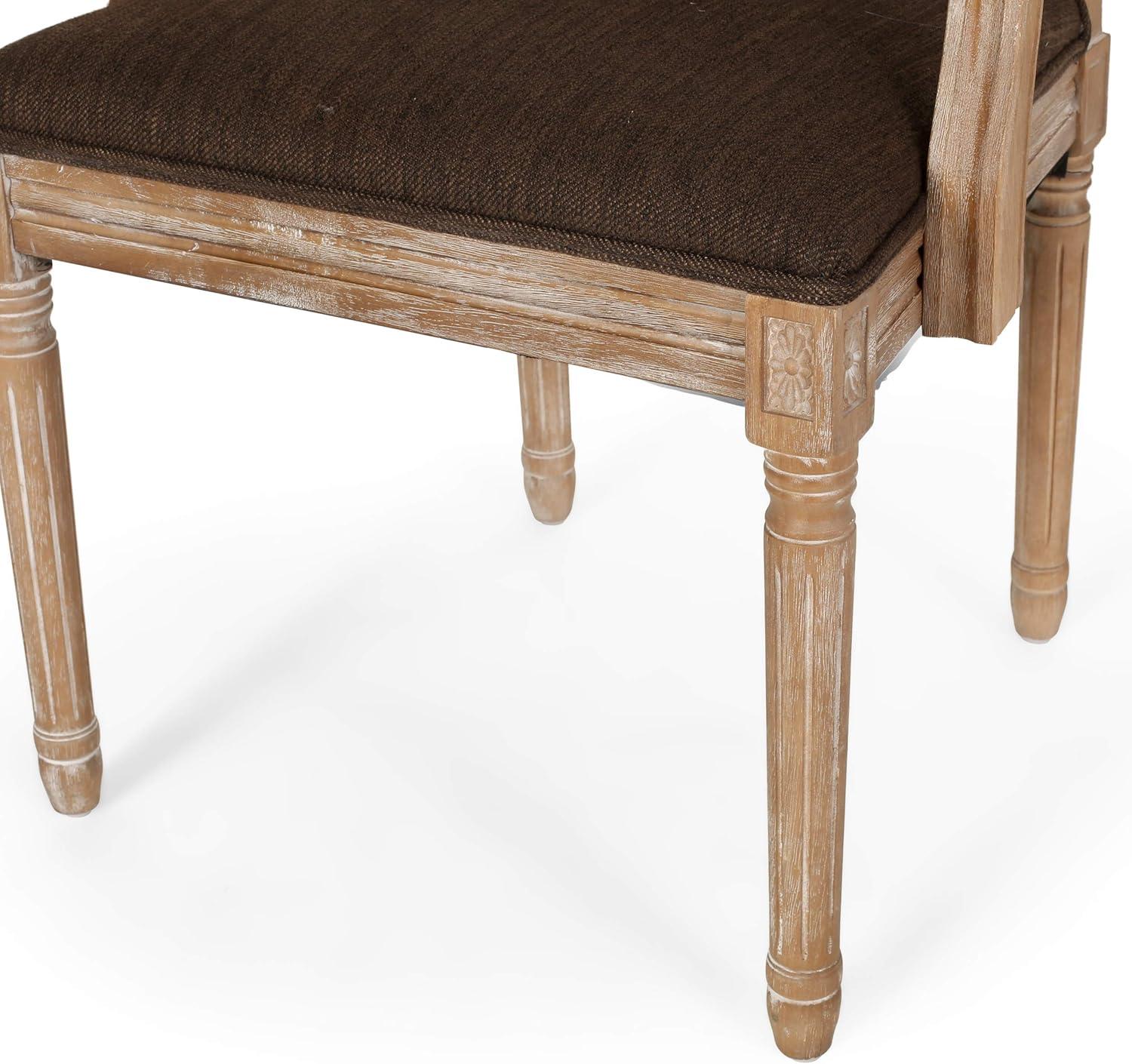 image:imageChristopher Knight Home Maria DINING CHAIR SETS Light Grey NaturalBrown Natural