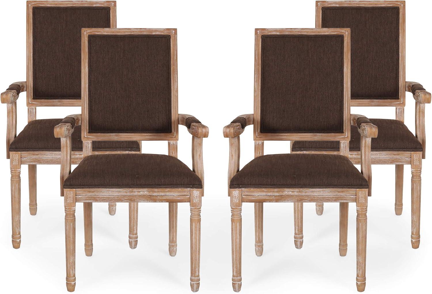 image:imageChristopher Knight Home Maria DINING CHAIR SETS Light Grey NaturalBrown Natural
