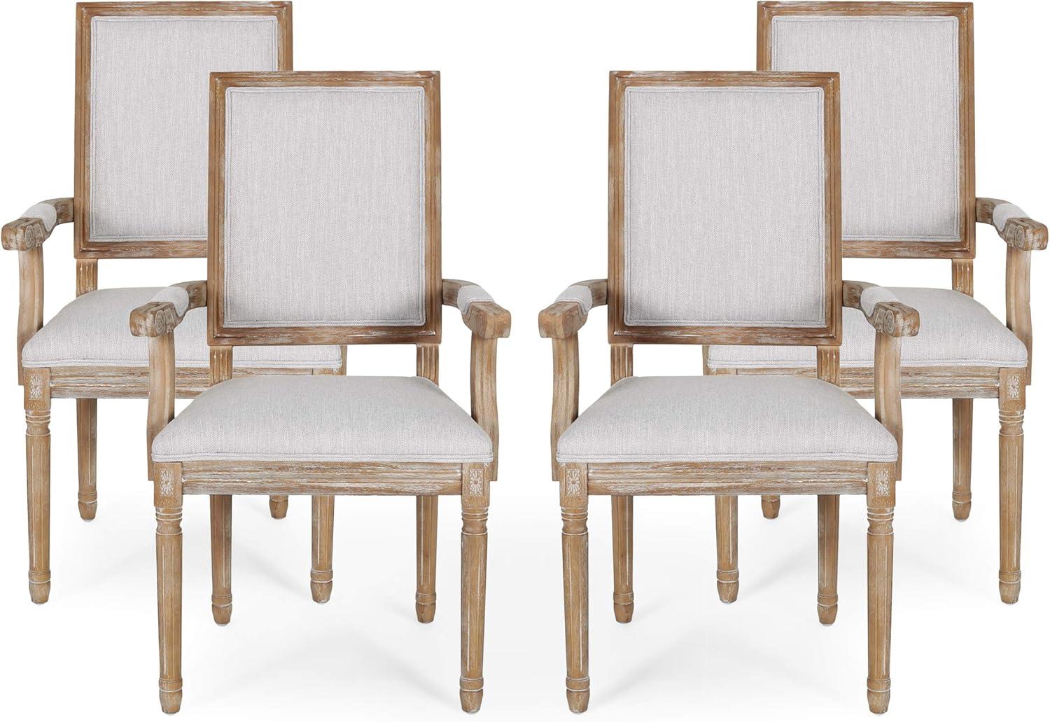 image:imageChristopher Knight Home Maria DINING CHAIR SETS Light Grey NaturalLight Gray Natural