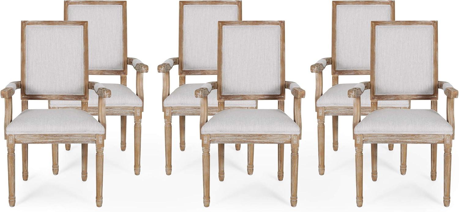 image:imageChristopher Knight Home Maria DINING CHAIR SETS Light Grey NaturalLight Gray Natural
