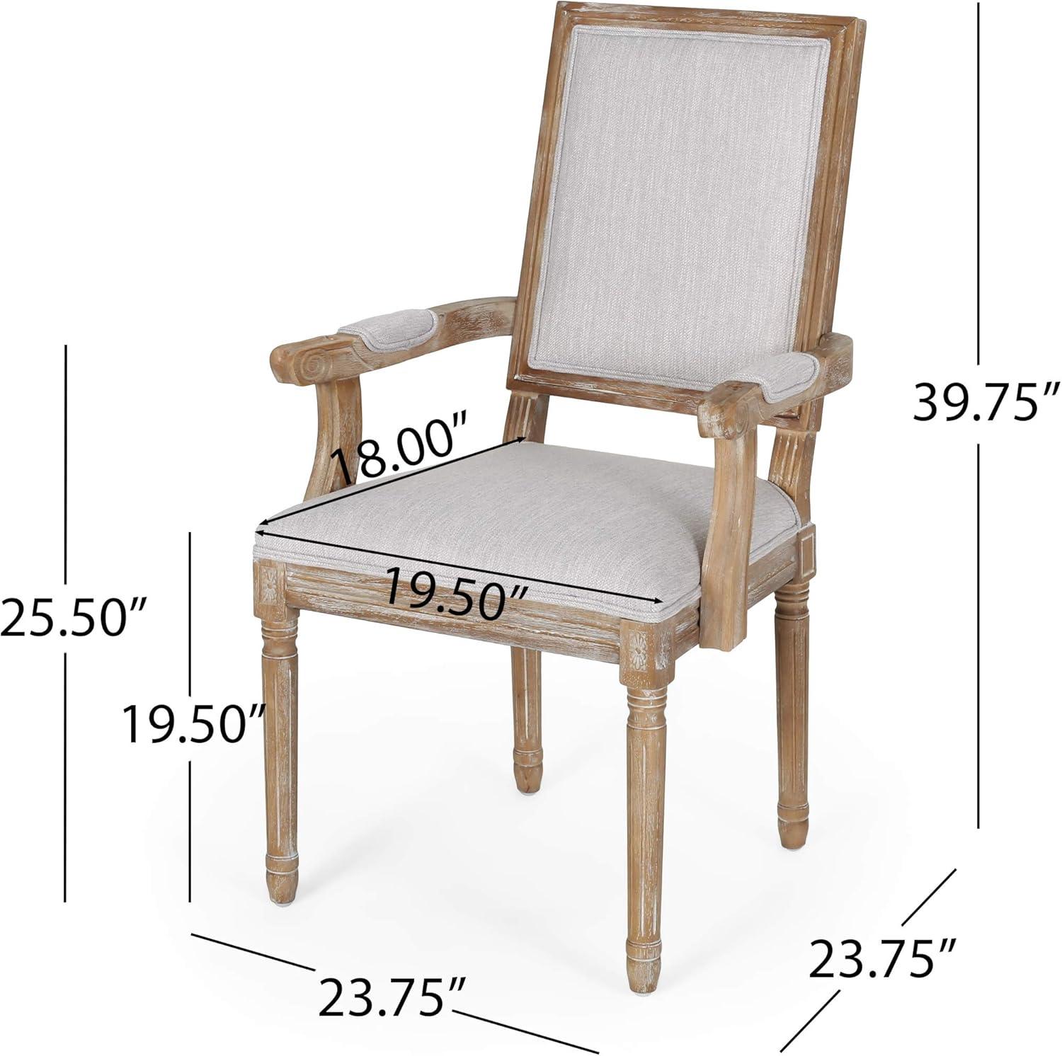image:imageChristopher Knight Home Maria DINING CHAIR SETS Light Grey NaturalLight Gray Natural