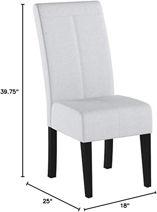 image:imageChristopher Knight Home Pertica Fabric Dining Chair Set Of 2Wood Light Grey