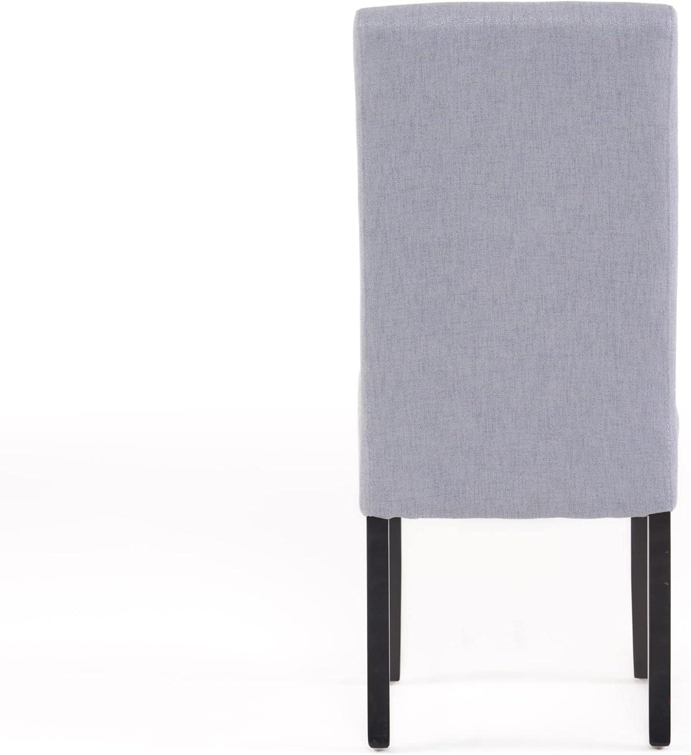 image:imageChristopher Knight Home Pertica Fabric Dining Chair Set Of 2Wood Light Grey