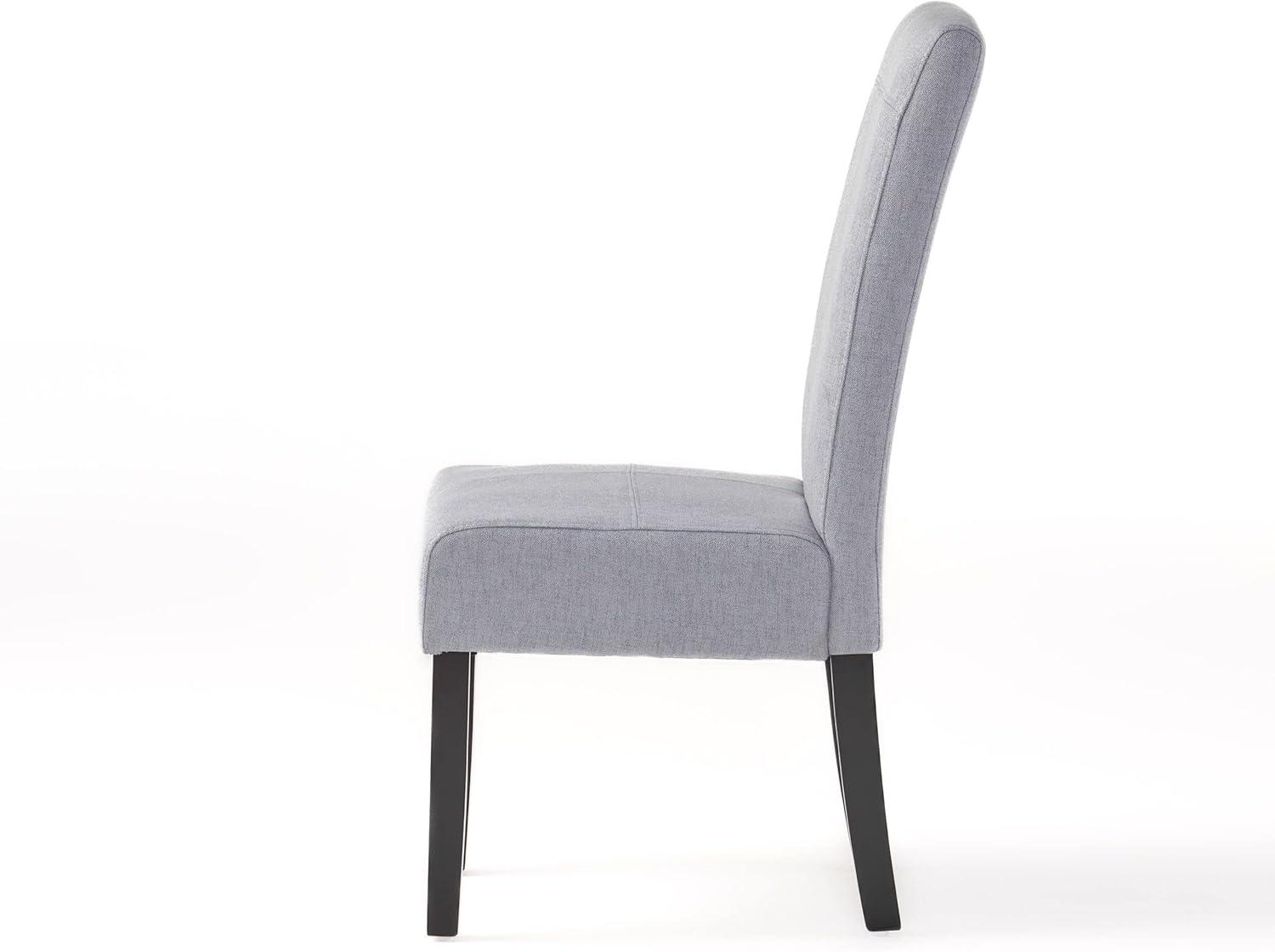 image:imageChristopher Knight Home Pertica Fabric Dining Chair Set Of 2Wood Light Grey