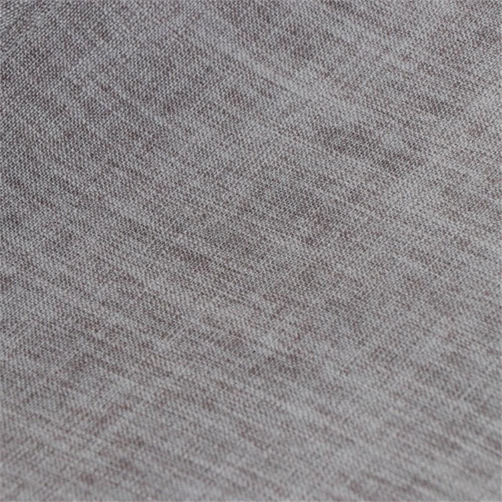 image:imageGDFStudio Great Deal Furniture Mid Century Wheat Fabric Dining Chairs with Dark Walnut Wood Finished Legs Set of 2Light Gray