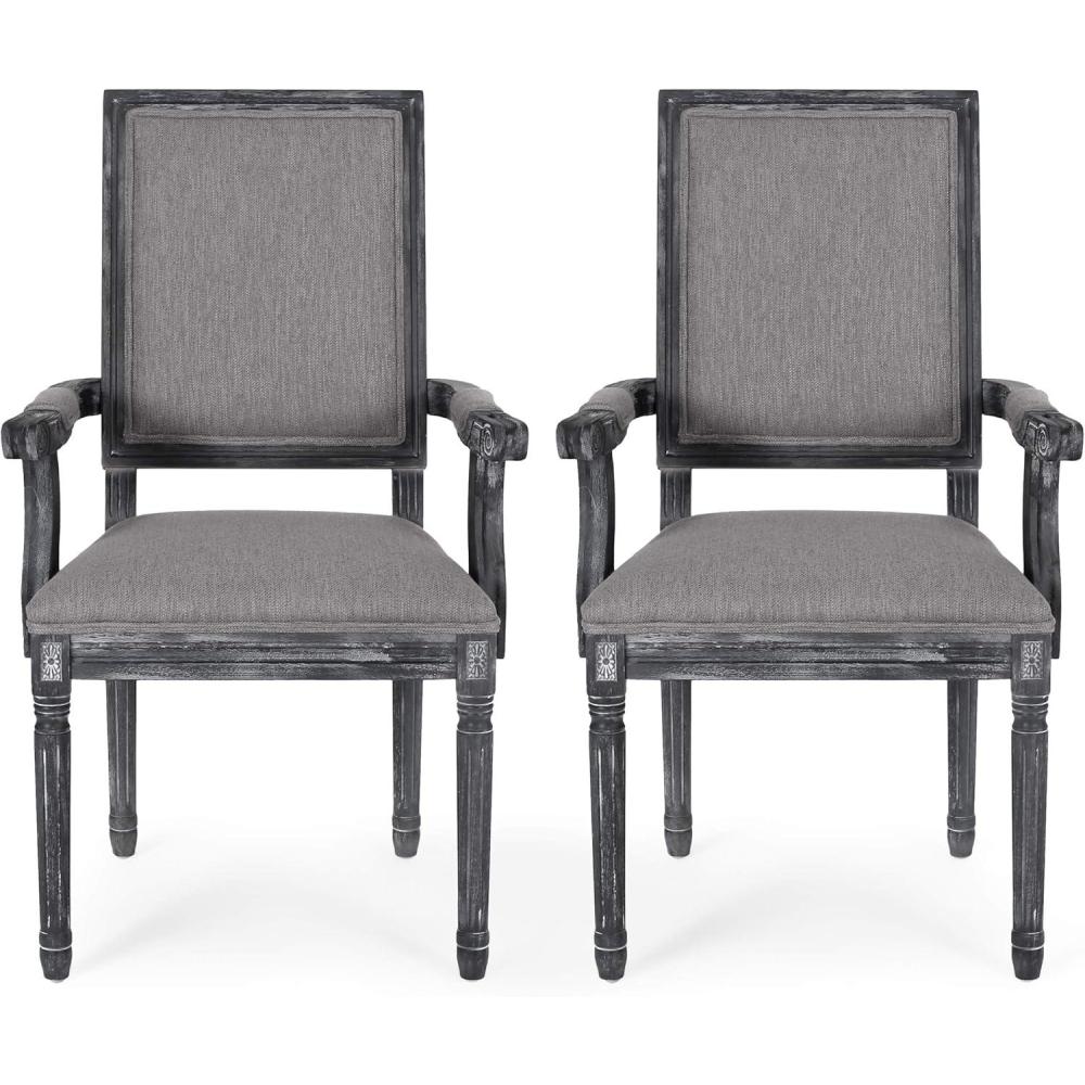 image:imageChristopher Knight Home Maria DINING CHAIR SETS Light Grey NaturalGrey