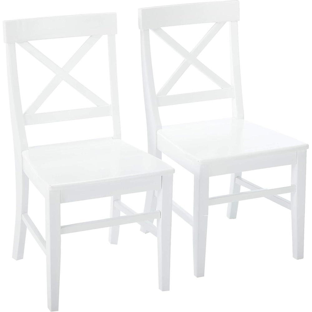 image:imageChristopher Knight Home Roshan Farmhouse Acacia Wood Dining Chairs White