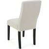 Christopher Knight Home Corbin Fabric Dining Chairs, 2-Pcs Set, Ivory(Ivory)