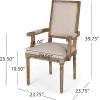 Christopher Knight Home Maria DINING CHAIR SETS, Light Grey + Natural(Beige + Natural)