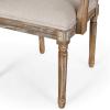 Christopher Knight Home Maria DINING CHAIR SETS, Light Grey + Natural(Beige + Natural)