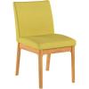 GDF Studio Katherine Mid Century Modern Green Tea Fabric/Oak Finish Dining Chair (Set of 2)(Green Tea)