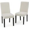 Christopher Knight Home Corbin Fabric Dining Chairs, 2-Pcs Set, Ivory(Ivory)
