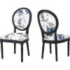 Christopher Knight Home Hero Traditional Fabric Dining Chairs, Floral Print