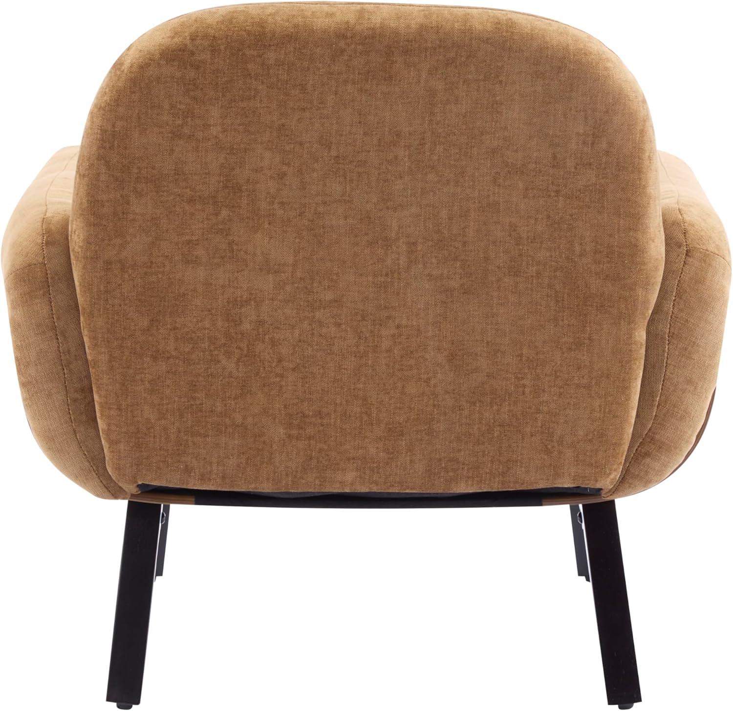 image:imageChristopher Knight Home Audrey Modern Upholstered Accent Chair Low Profile Lounge Chair Inddor Wooden Comfy Reading Chair Soft Seating Single Lounge Sofa Tan BrownTan Brown