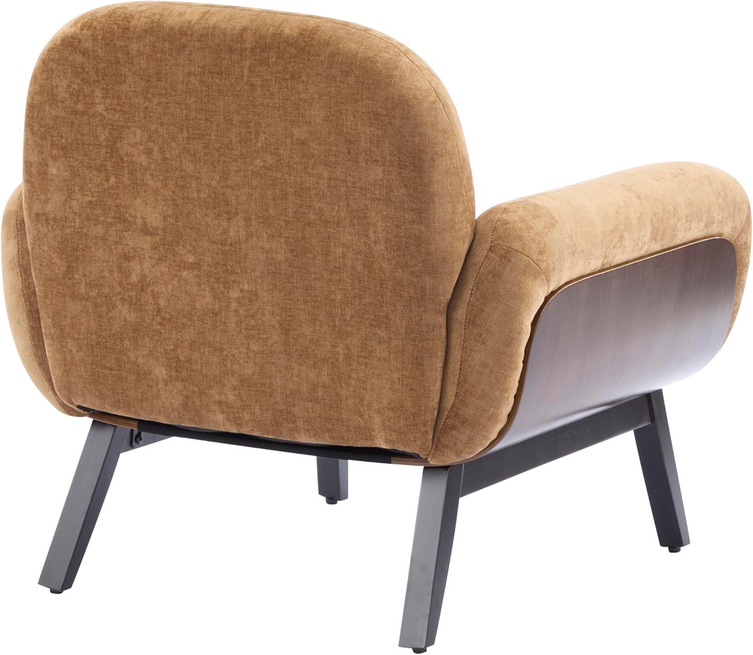 image:imageChristopher Knight Home Audrey Modern Upholstered Accent Chair Low Profile Lounge Chair Inddor Wooden Comfy Reading Chair Soft Seating Single Lounge Sofa Tan BrownTan Brown