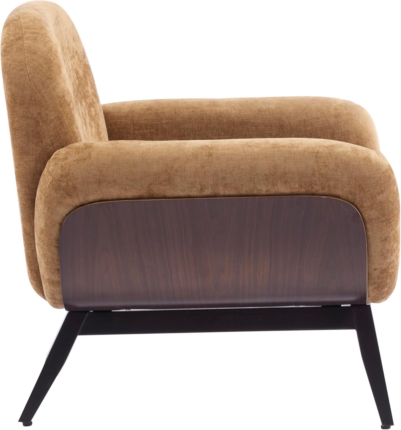 image:imageChristopher Knight Home Audrey Modern Upholstered Accent Chair Low Profile Lounge Chair Inddor Wooden Comfy Reading Chair Soft Seating Single Lounge Sofa Tan BrownTan Brown